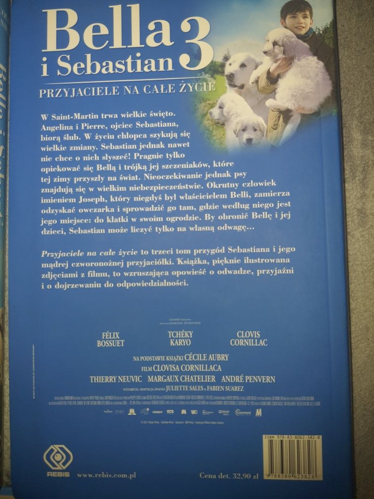 Bella i Sebastian cz. 1,2,3 Nicolas Vanier