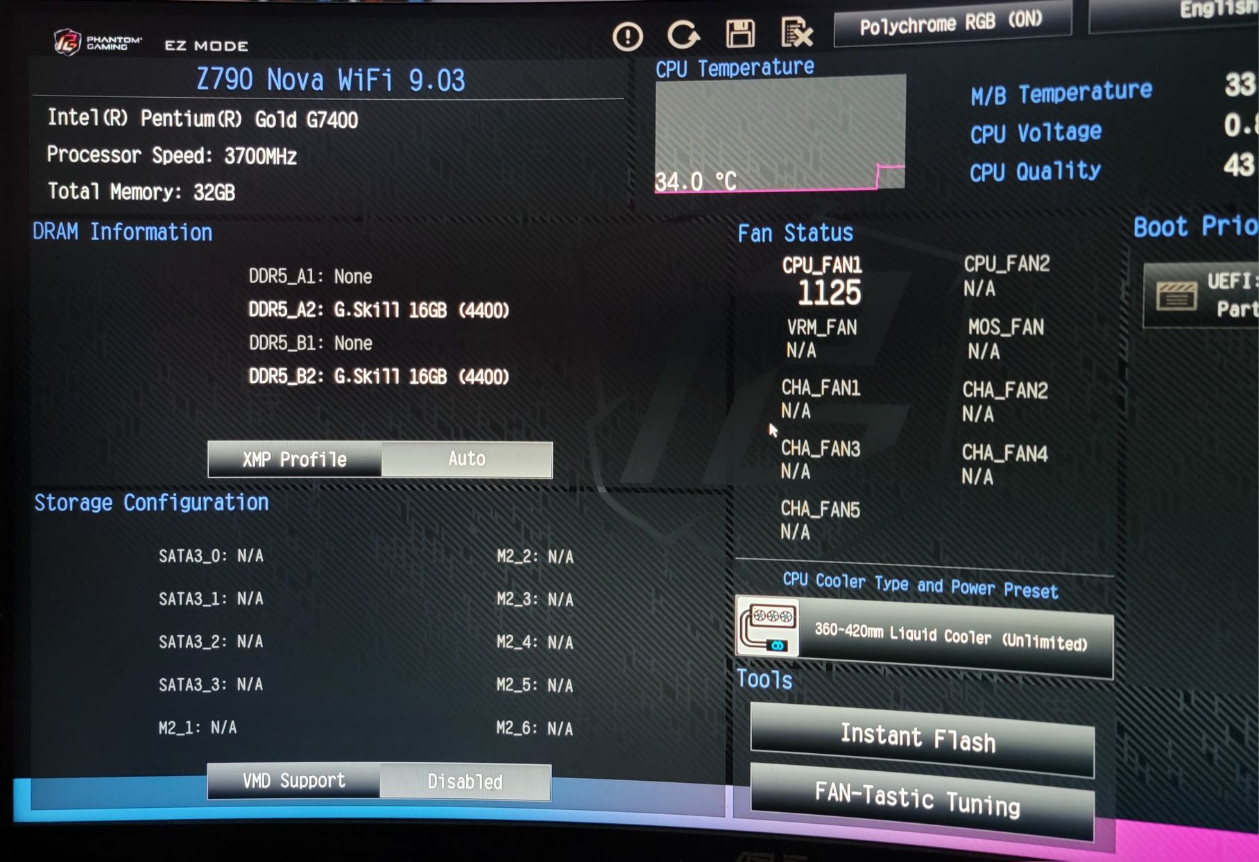 Asrock Z790 Nova WiFi 7 s1700
