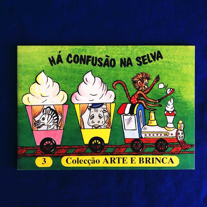 HÁ CONFUSÃO NA SELVA, António Lourenço e Elisabete Almeida