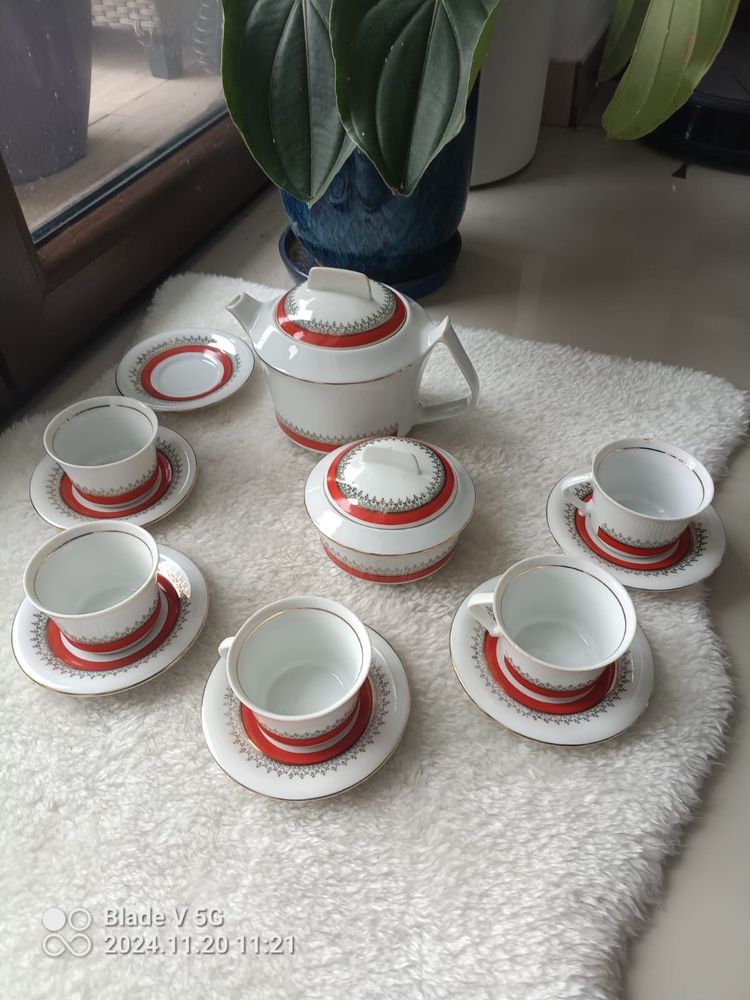 Serwis Portelanul Alba Julia Rumunski porcelanowy seris