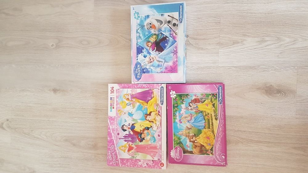 Puzzle Disney 6+ 3 sztuki