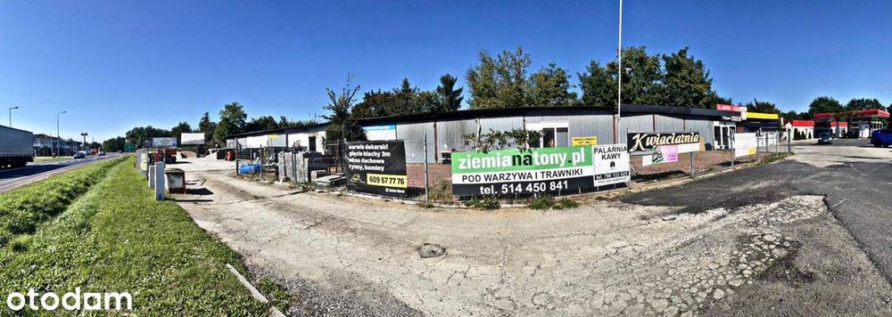 Działka komercyjna 5130 m²- przy drodze krajowej nr 12