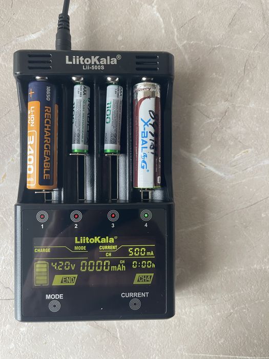Зарядний пристрій для 18650 LiitoKala Lii500S