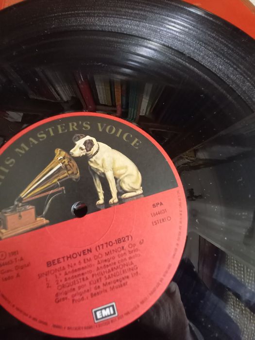 Vinil em perfeito estado Sinfonia n 5 de Beethoven