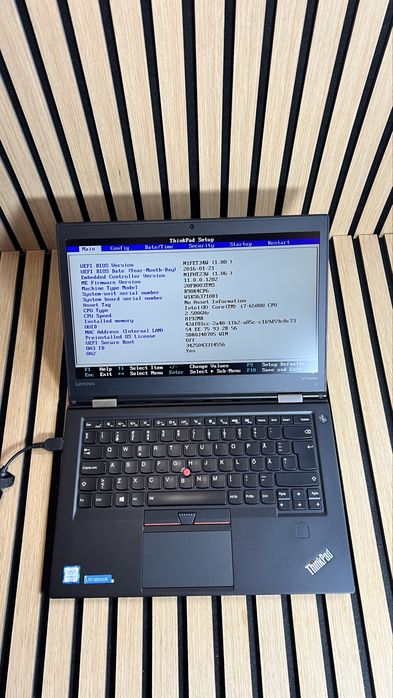 Продам ноутбук ThinkPad X1 Carbon 4th – Intel Core i7-6500U