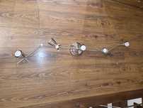 Ikea lampa sufitowa punktowa srebrna Barometer Listwa Sufitowa Niklowa