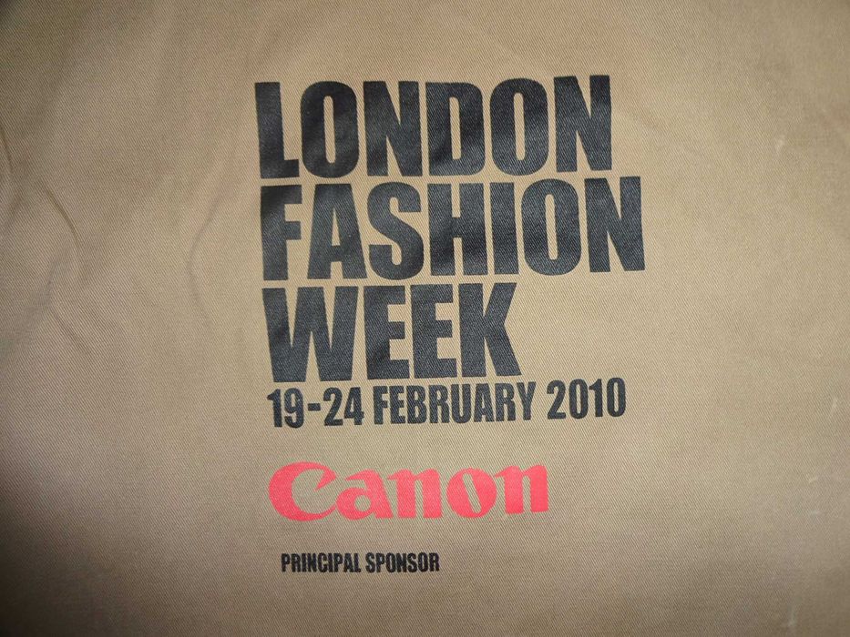 MULBERRY London Fashion Week 2010 Canon torba UNIKAT vintage