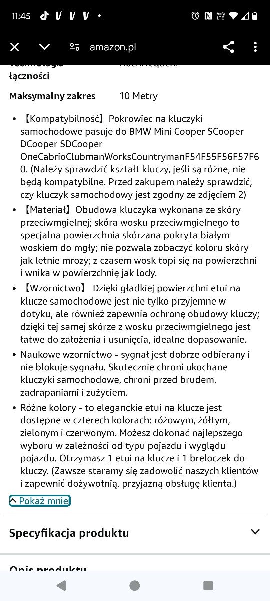 Nowe etui na kluczyki samochodowe