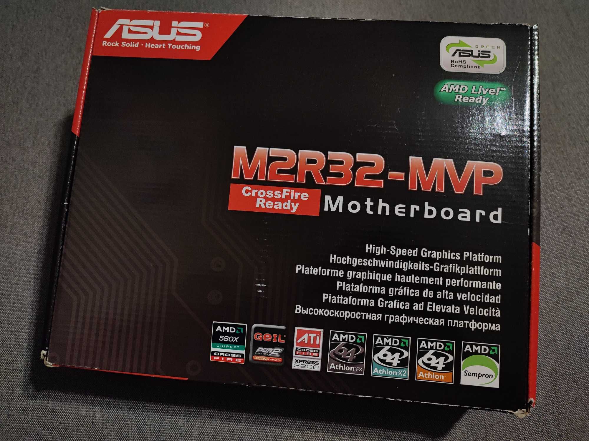 Материнська плата ASUS M2R32-MVP + процесор AMD Athlon 64 X2