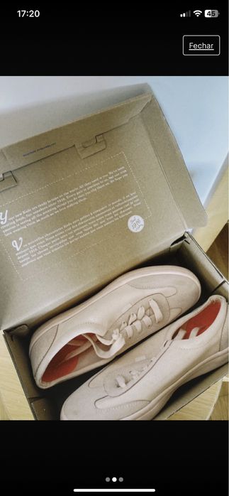 Keds rosa novos na caixa