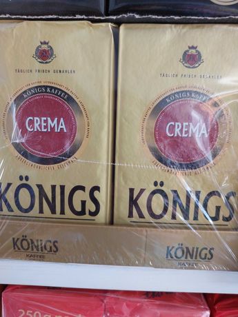 Кава мелена KONIGS CREMA 500 г. (Кофе молотый konigs) Опт. Німеччина