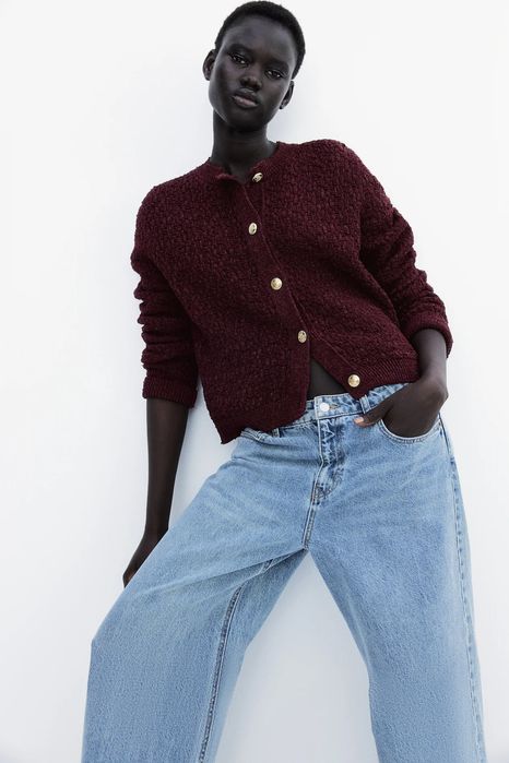 Кардіган текстурної в'язки від H&M