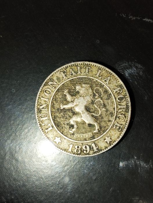 2 Moedas de 10 Centimes, 1861 e 1894 da Bélgica