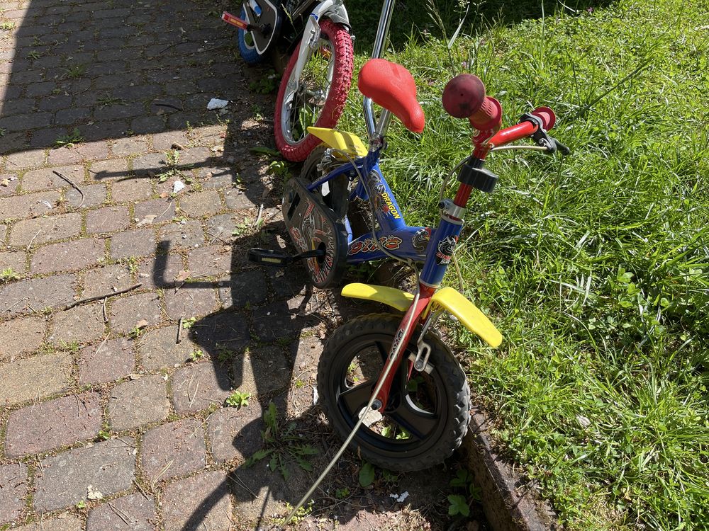 3 rowerki dzieciece