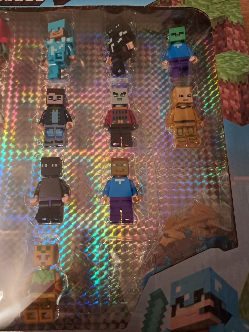 Minecraft mega wielki zestaw figurek z gry