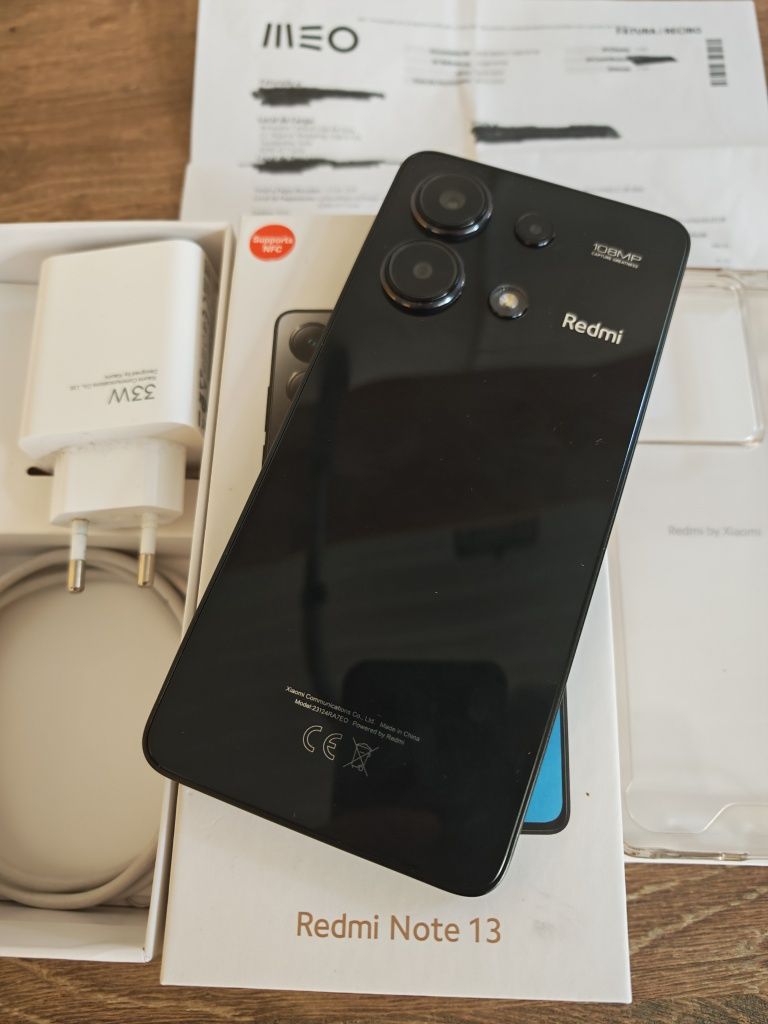 Xiaomi Redmi Note 13  6GB/128GB Preto C/Garantia Seminovo