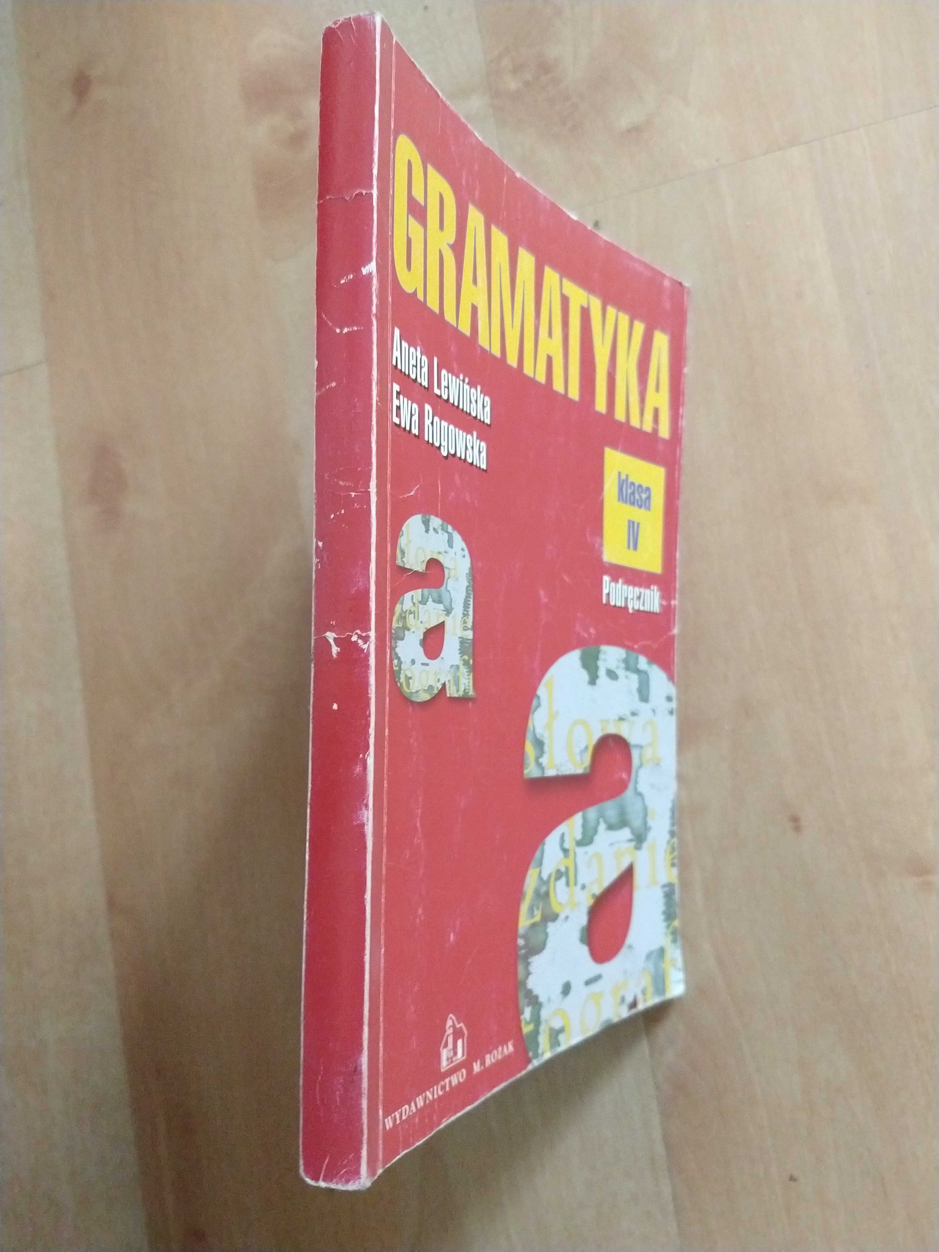 Gramatyka klasa 4 podręcznik Aneta Lewińska Ewa Rogowska