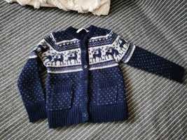 Sweterek sweter wełniany dziecięcy 86-92 Cubus