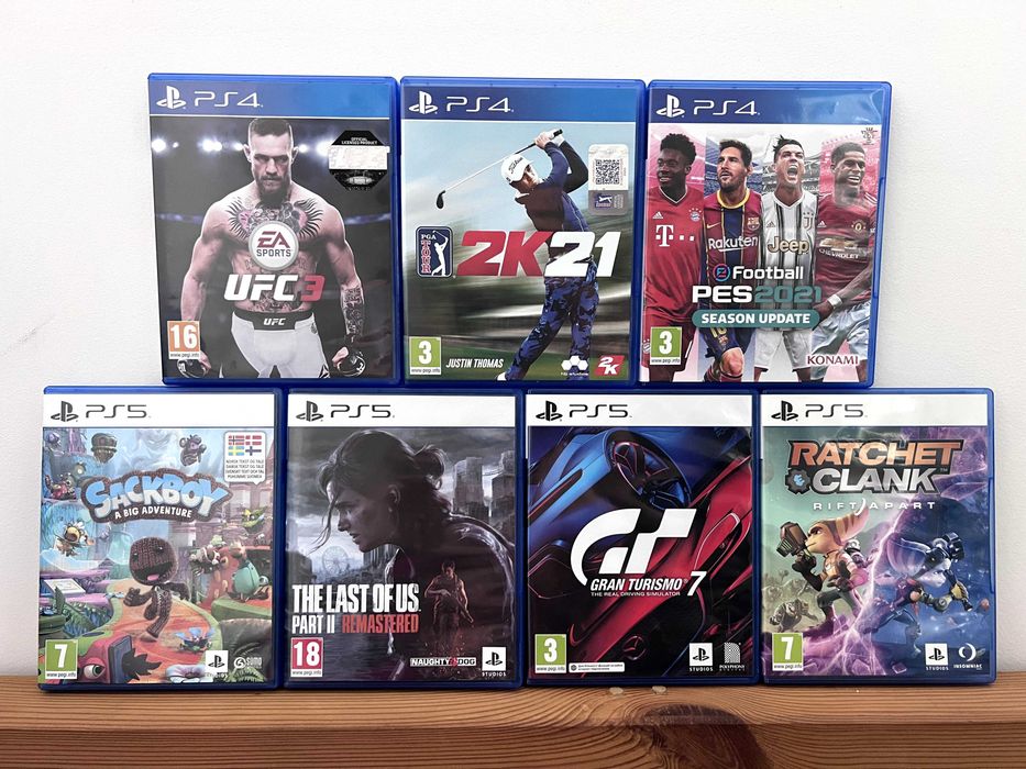 Ігри, Диски PS до Sony Playstation 4 та 5