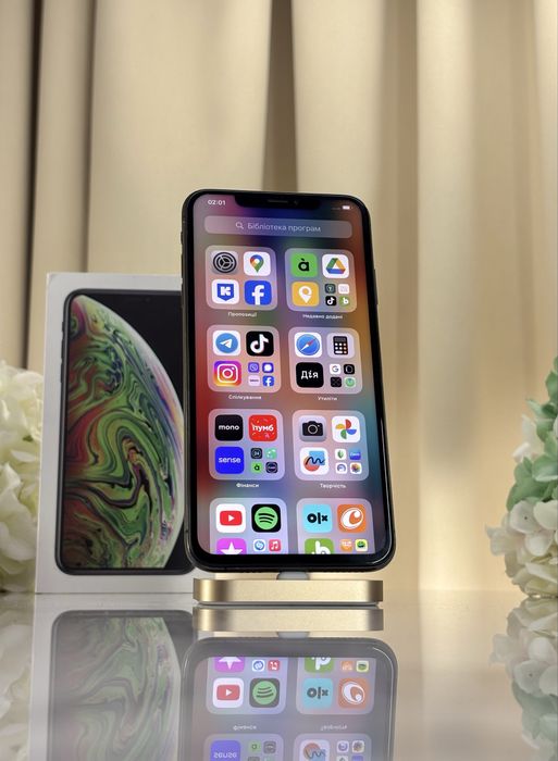 iPhone XS Max iOS 17! Space Gray Neverlock Уцінка! (Магазин Гарантія)