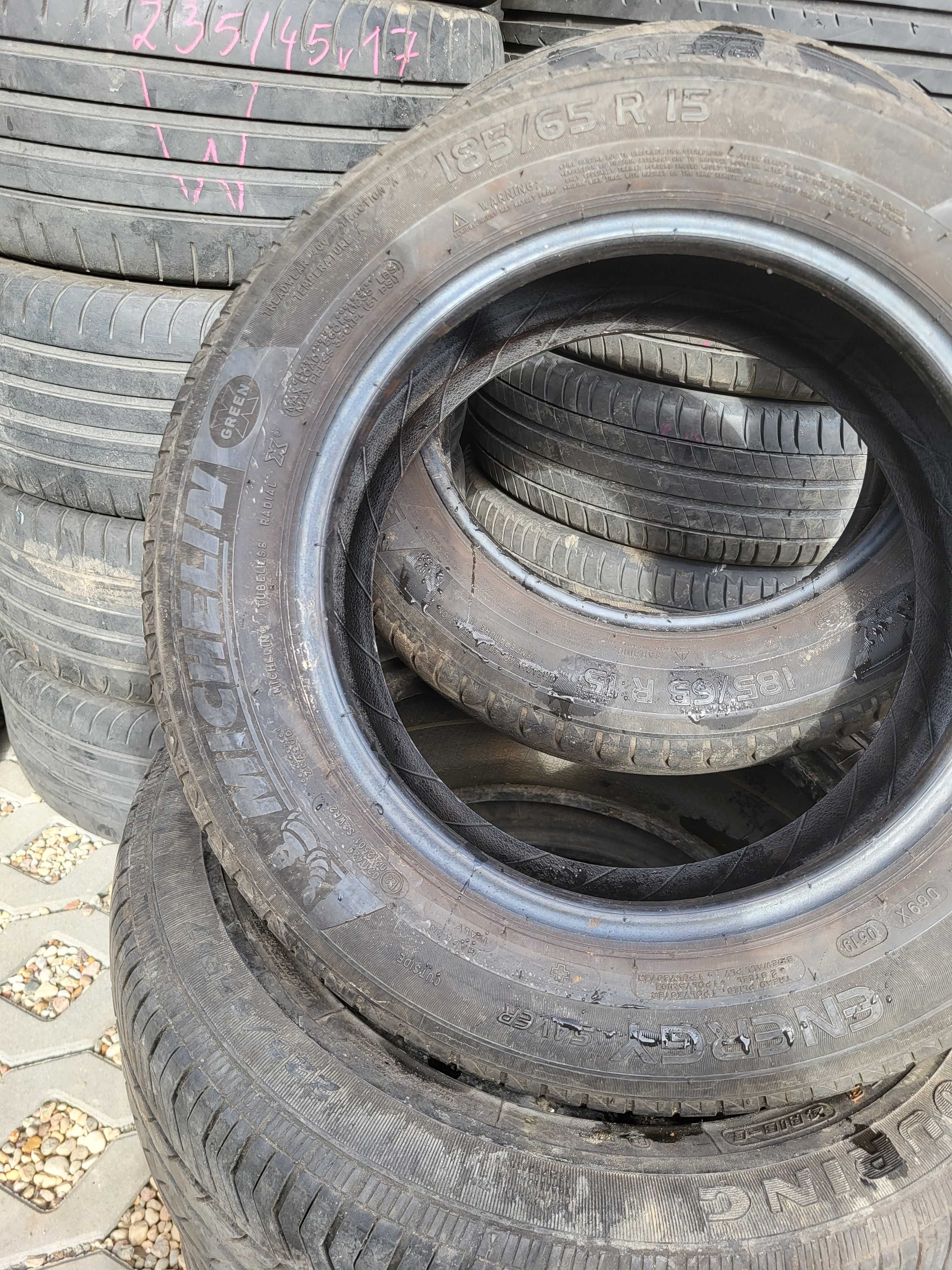 [2szt] Michelin 185/65 r15 Letnie /// 5mm!!! MONTAŻ 2019r