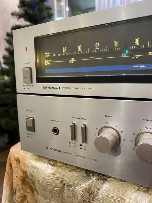 Pioneer sa-420 и тюнер tx-520l