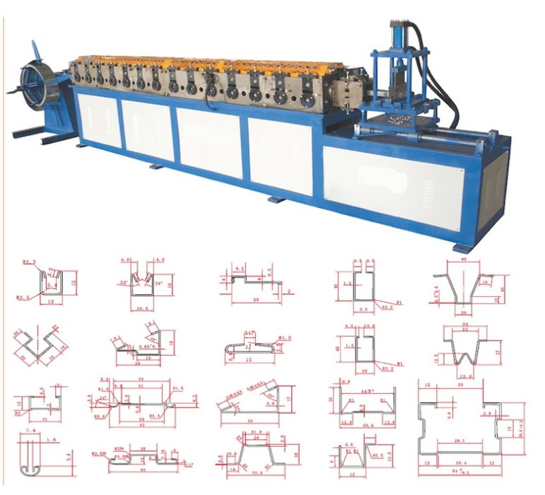 Линия для изготовления профилей согласно ТЗ заказчика