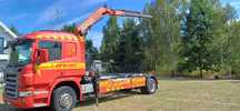 SCANIA P230  HDS PALFINGER  2005rok rok