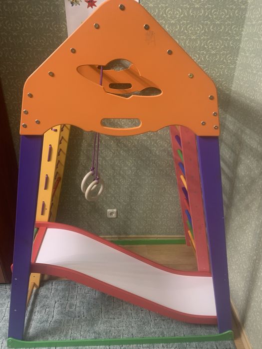 Дитячий спортивний комплекс SportBaby BambinoWood Color Plus 1