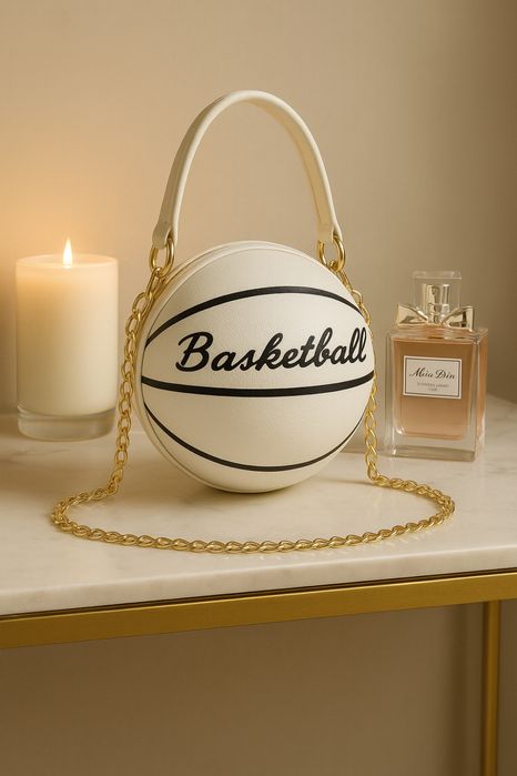 Torebka w Kształcie Piłki – Basketball Glamour