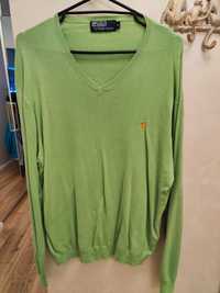 zielony sweter męski ralph lauren Xl