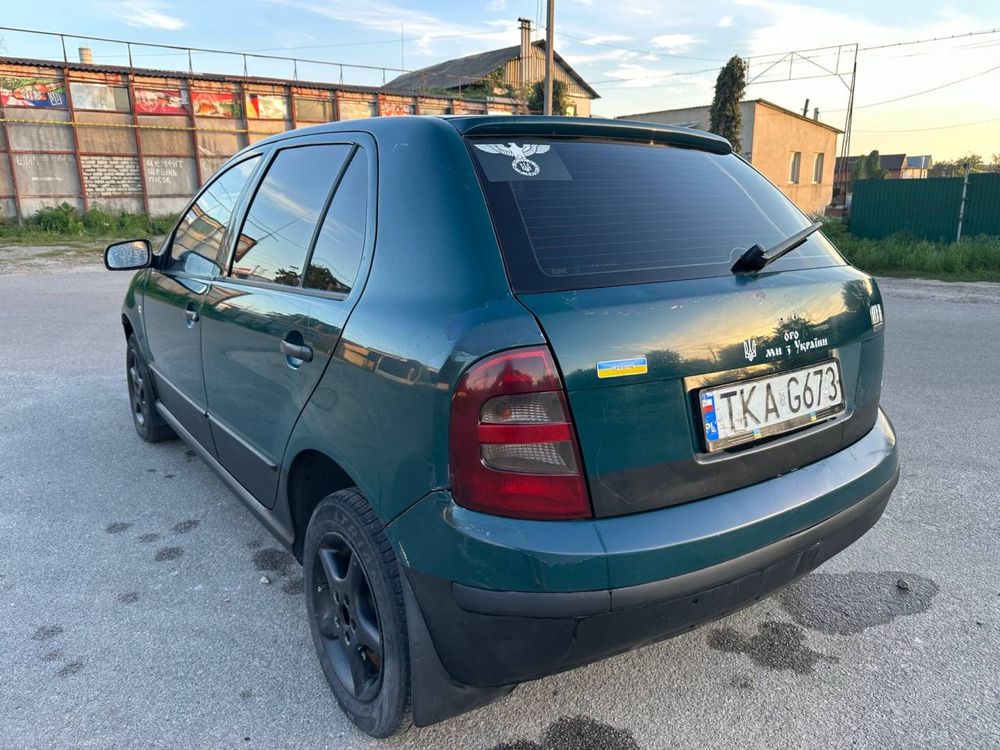 Skoda Fabia 1.4 на отличном ходу