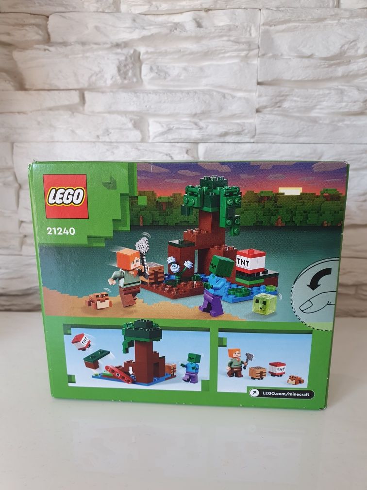 Lego Minecraft 21240 przygoda na mokradłach NOWY