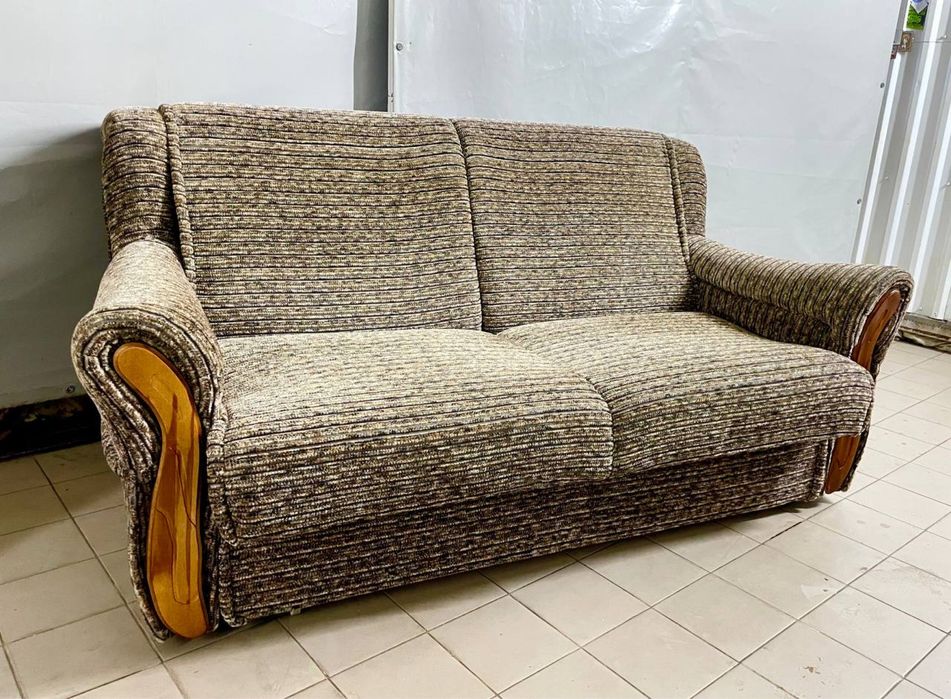 Диван "Бумеранг" 2х-сп. розкладний вперед в ідеальному стані. ДОСТАВКА