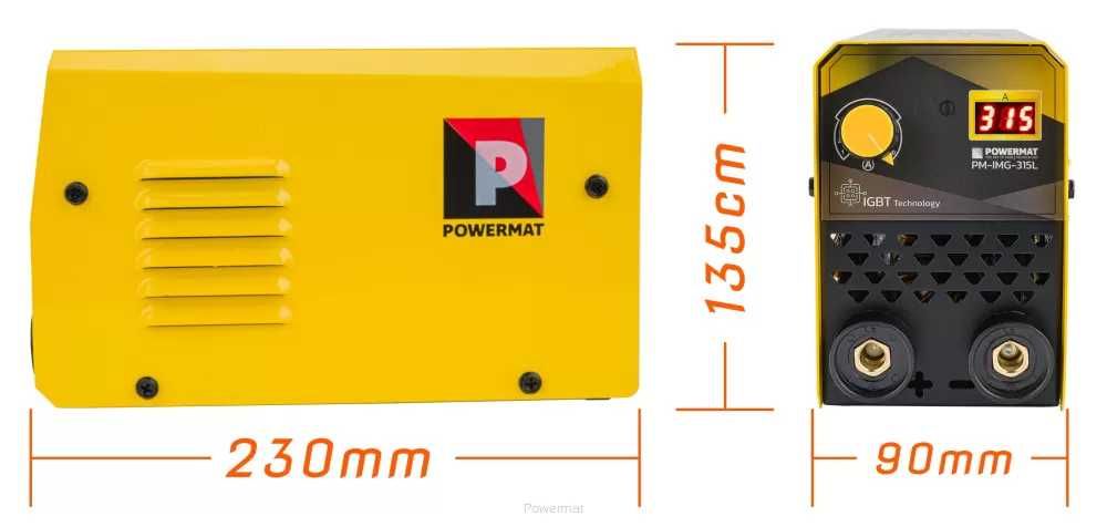 Spawarka inwertorowa inwerterowa LCD MMA 315A IGBT ZESTAW