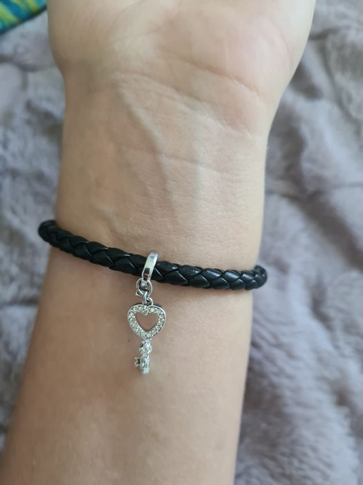 Pulseira Preta Swarovski Original