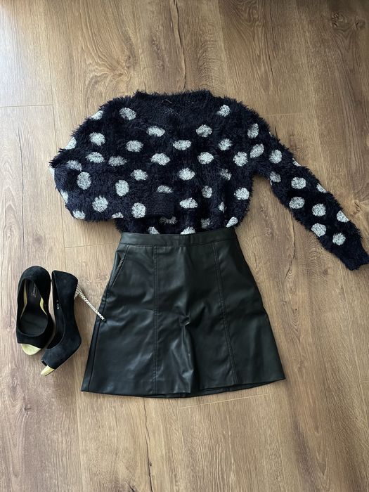 Zestaw spódnica i sweter w rozm XS