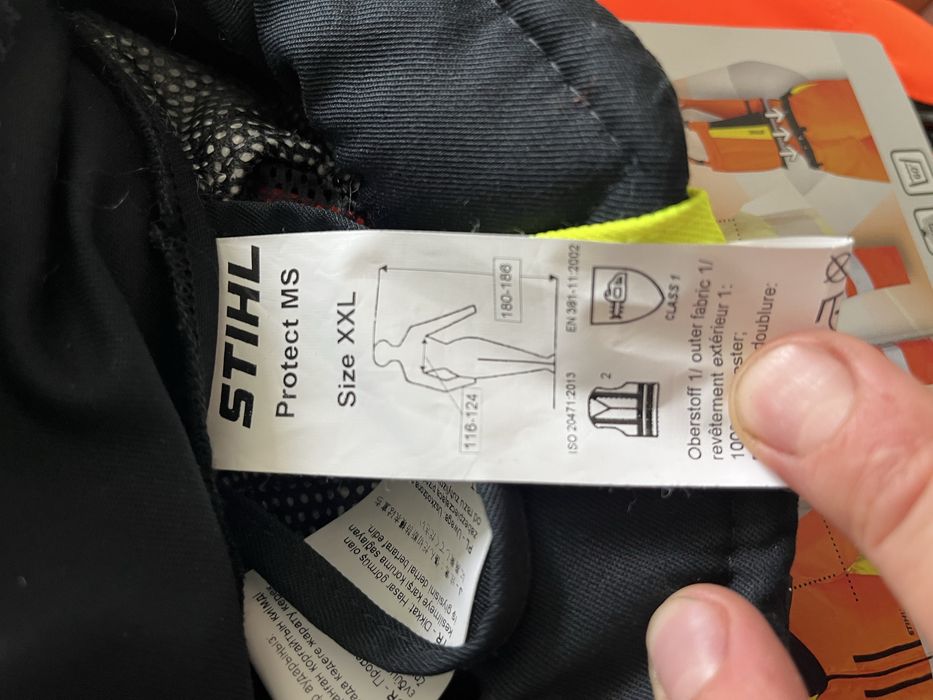 Kurtk i spodnie stihl ms protect rozmiar L