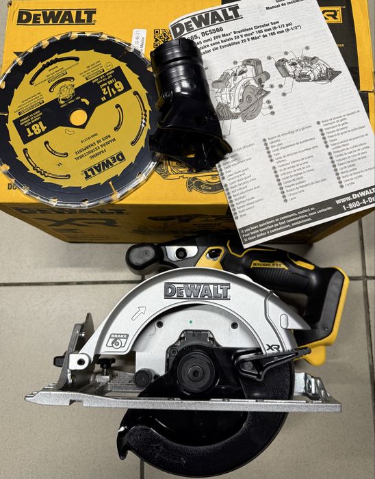 DeWalt DCS565B пила циркулярна Оригінал з США !!