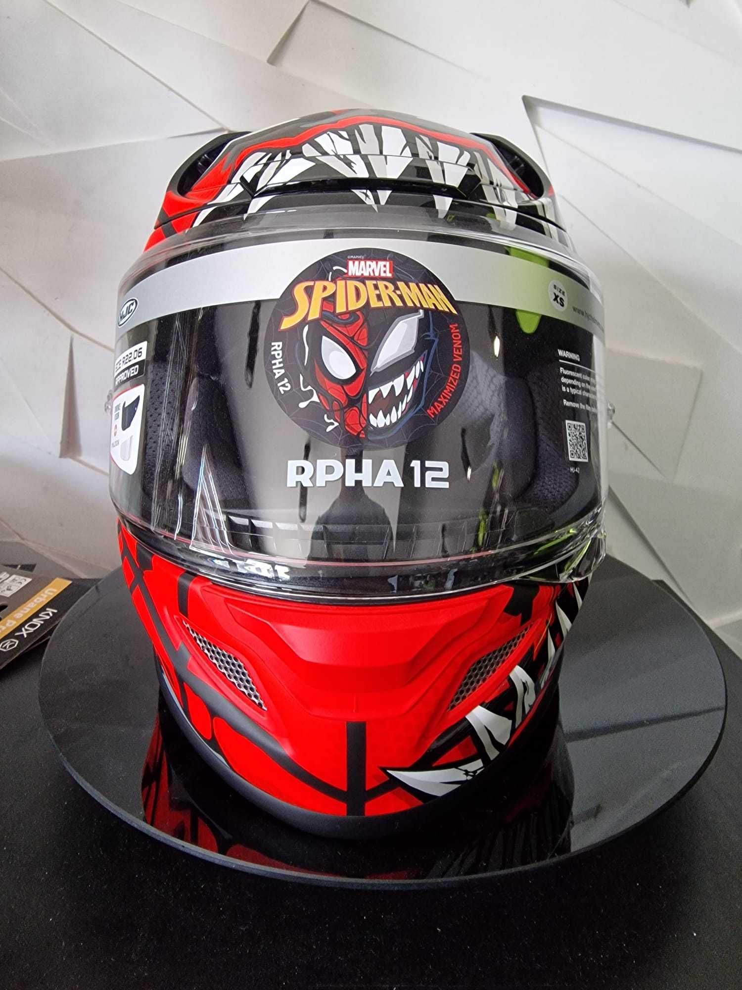 Kask HJC RPHA12 Maximized Venom Marvel 'XS 'S 'M 'L 'XL GRATISY!