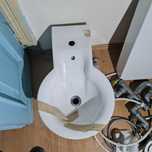 Bidet designerski i ceramiczny  rezerwuar (oslona i zbiornik) spłuczki
