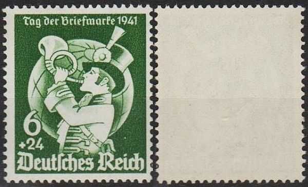 1941 - Рейх - День марки Mi.762 _6.50 EU **