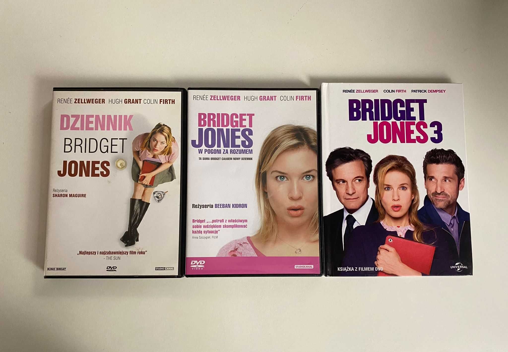 Filmy DVD Zestaw Bridget Jones 1-3 Komplet