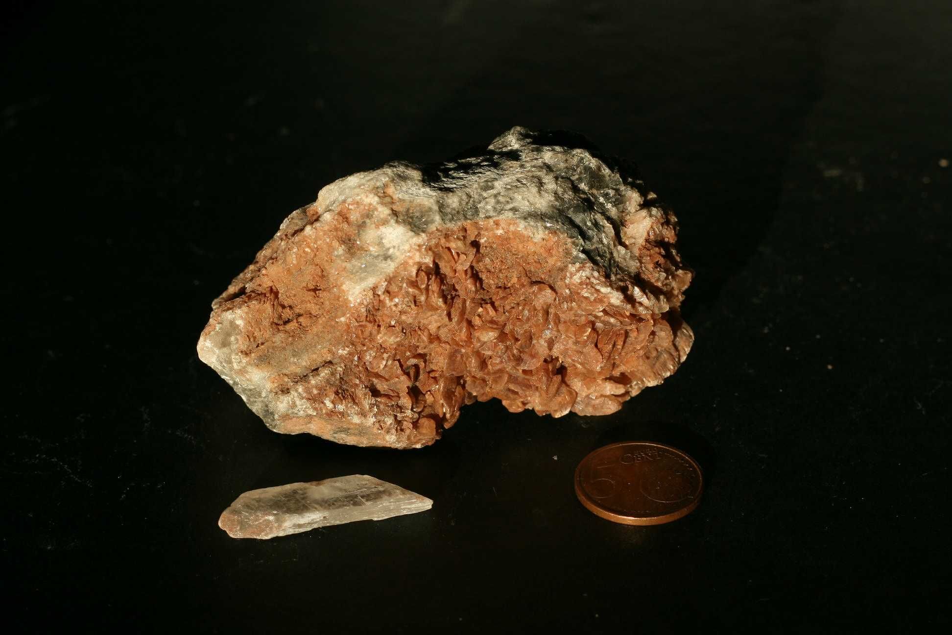 Minerais – Calcite, rodocrosite, gesso e calcário (inclui envio)