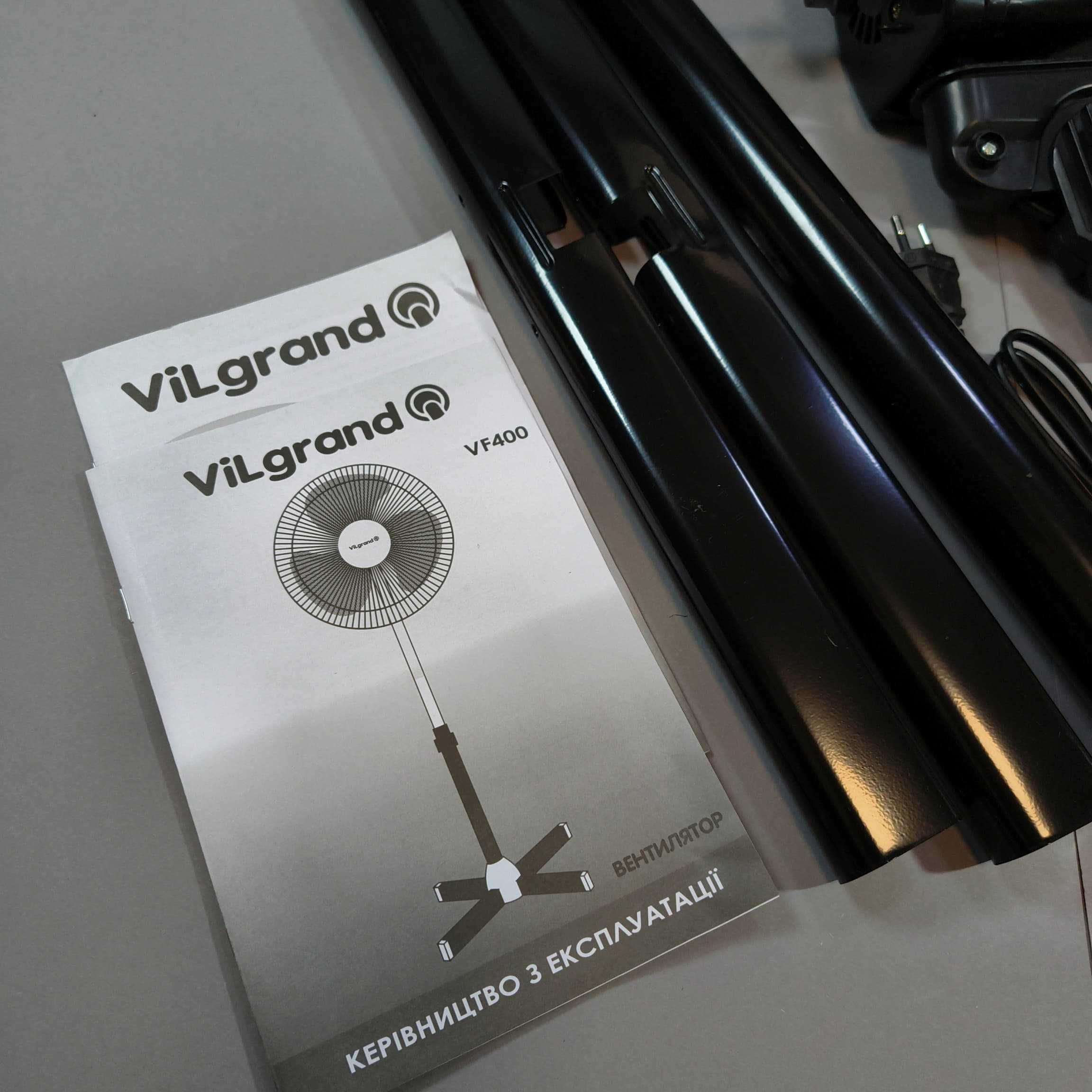 Vilgrand VF400 Red Новый вентилятор напольный 220В 45Ват 1,2м мощный