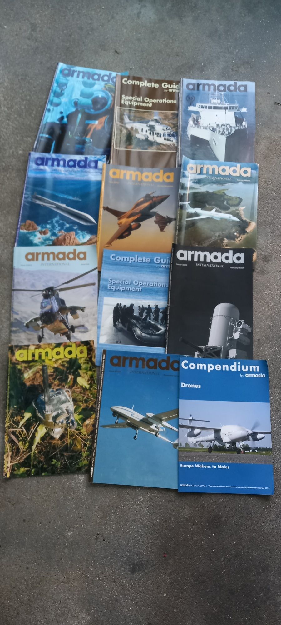 Revistas Armada Internatinal antigas