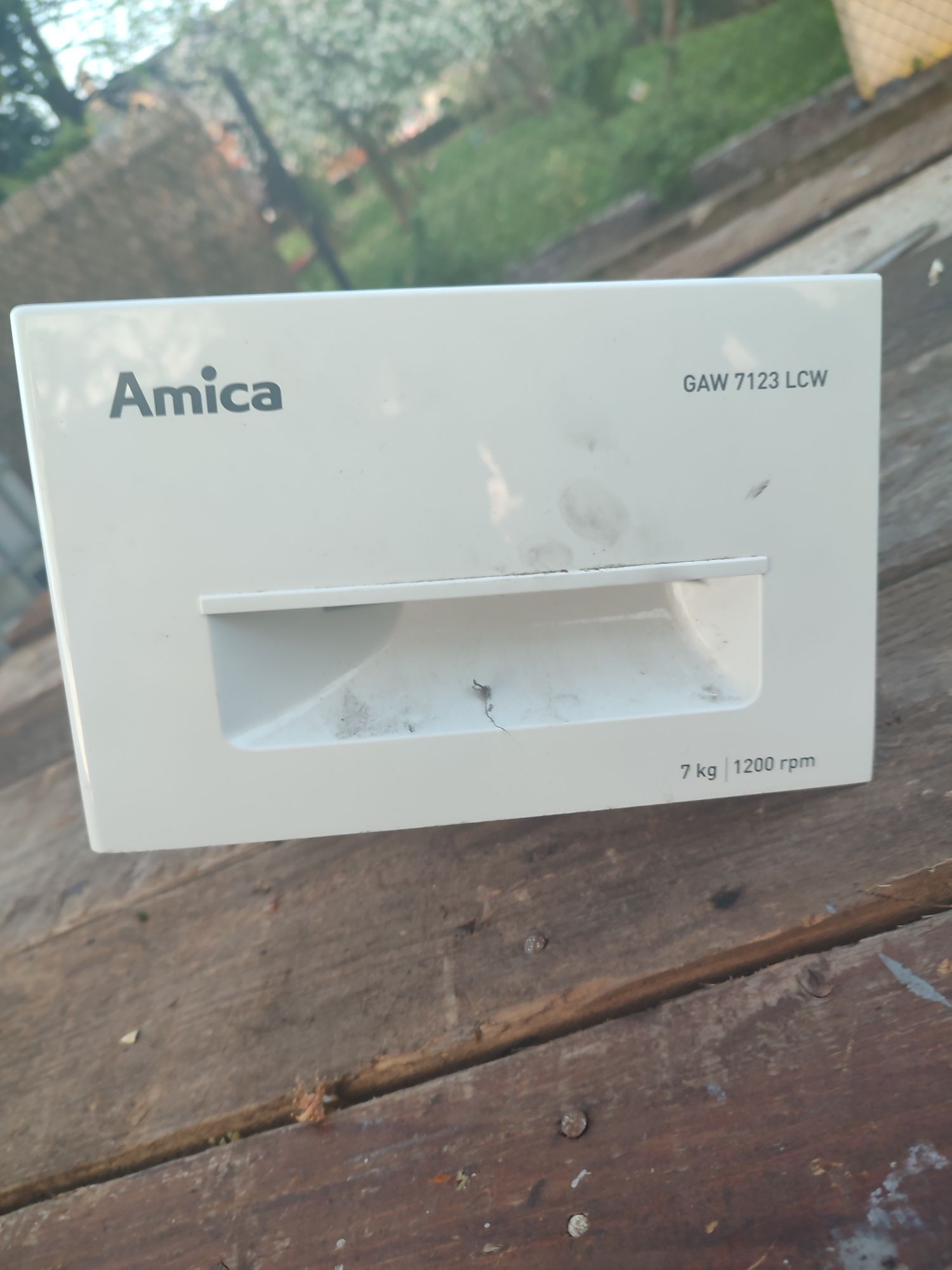 Pompka wraz z elektroniką z pralki Amica GAW 7123 LCW