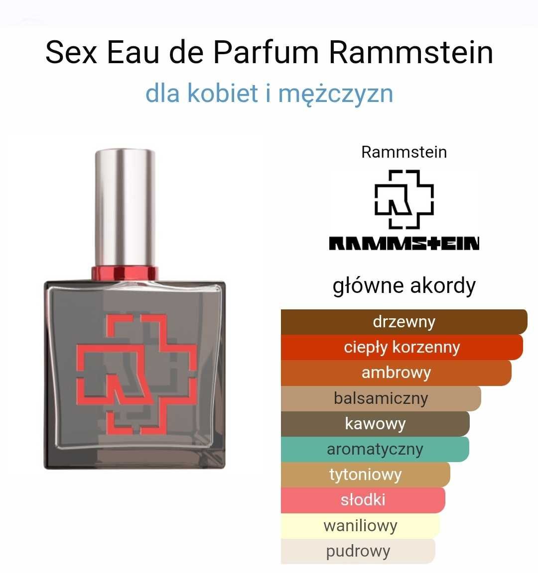 Sex Eau de Parfum Rammstein dla kobiet i mężczyzn 100ml