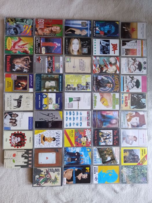 Kaseta magnetofonowa-muzyka polska