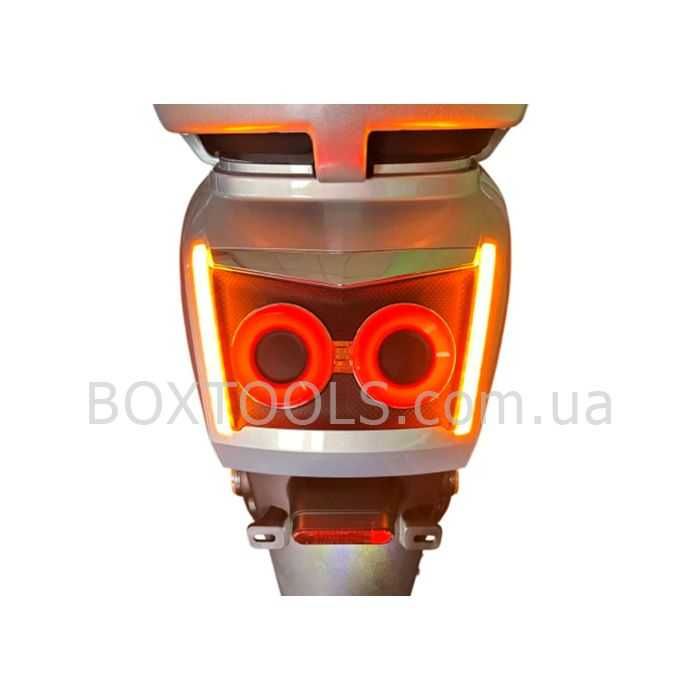 Електроскутер GTM Flex 1500W 72V 26Ah (83817)
с гарантией без пробега